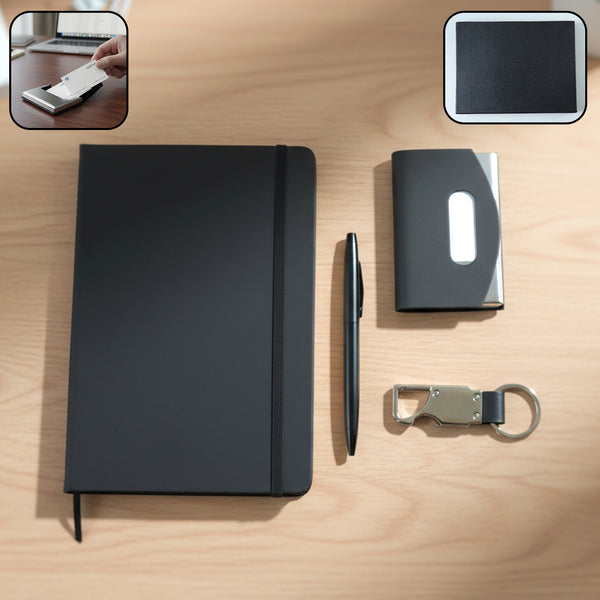 Premium 4 In 1 Travel Essentials Combo Executive Gift Set